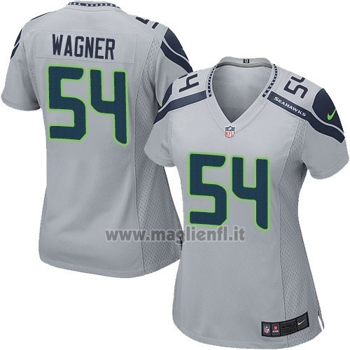 Maglia NFL Game Donna Seattle Seahawks Wagner Grigio